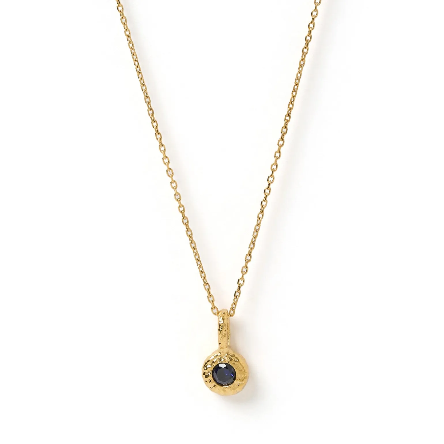 Crushed Birthstone Necklace