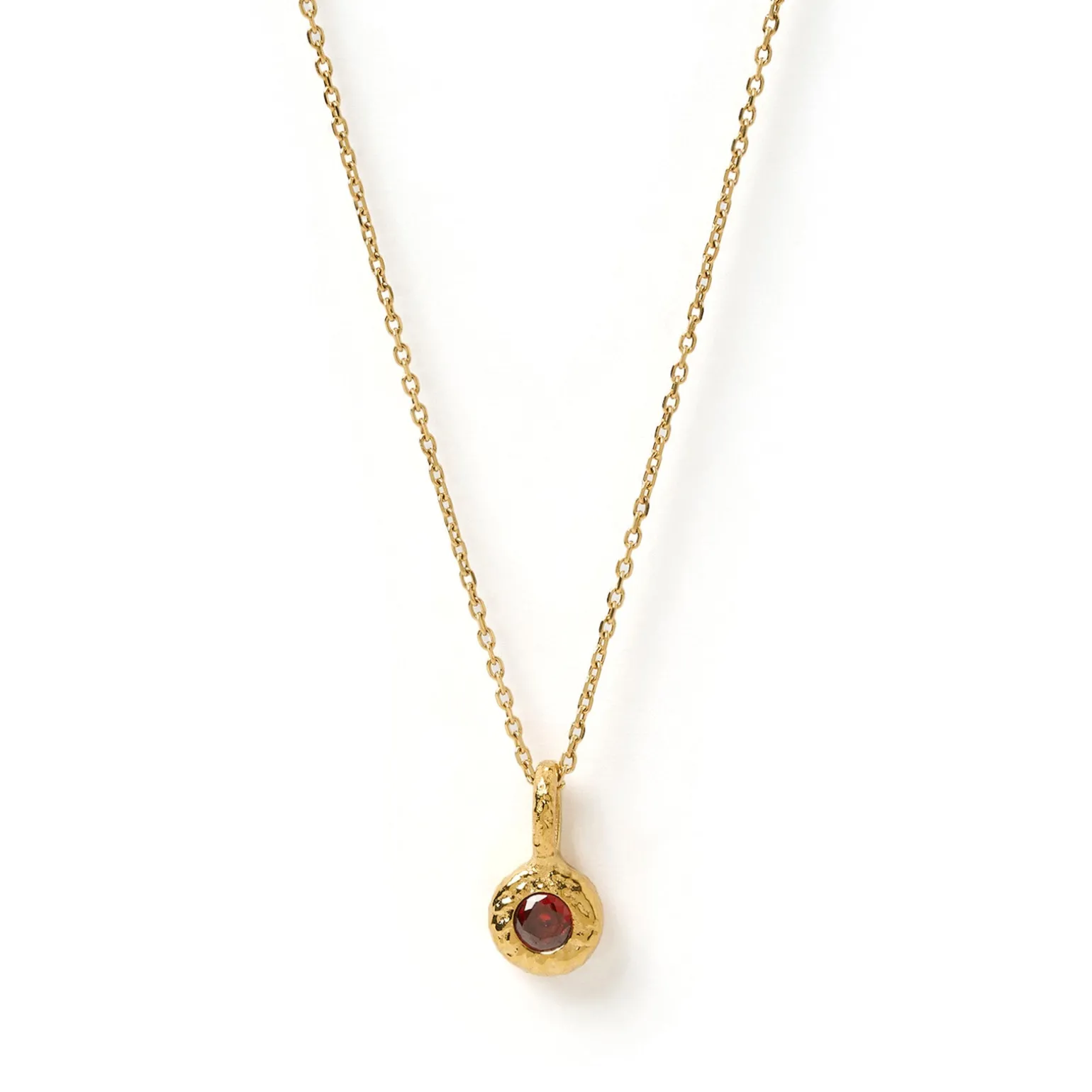 Crushed Birthstone Necklace