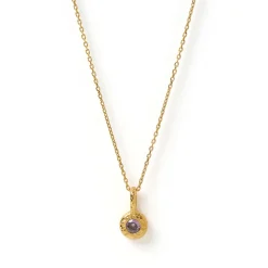 Crushed Birthstone Necklace