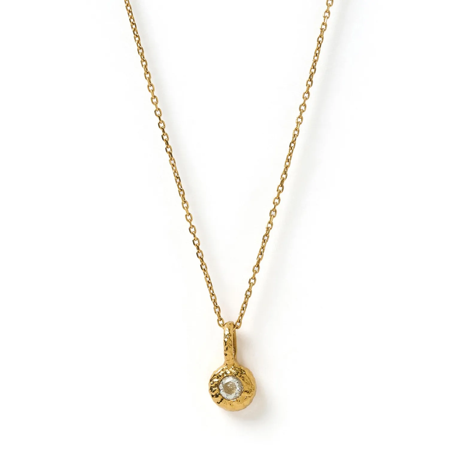 Crushed Birthstone Necklace
