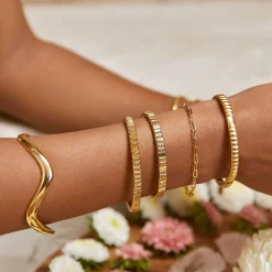 Cypress Gold Bracelet