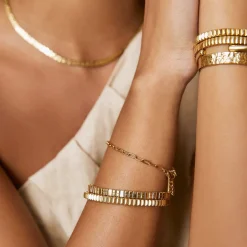Cypress Gold Bracelet