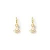 Della Gold Charm Earrings