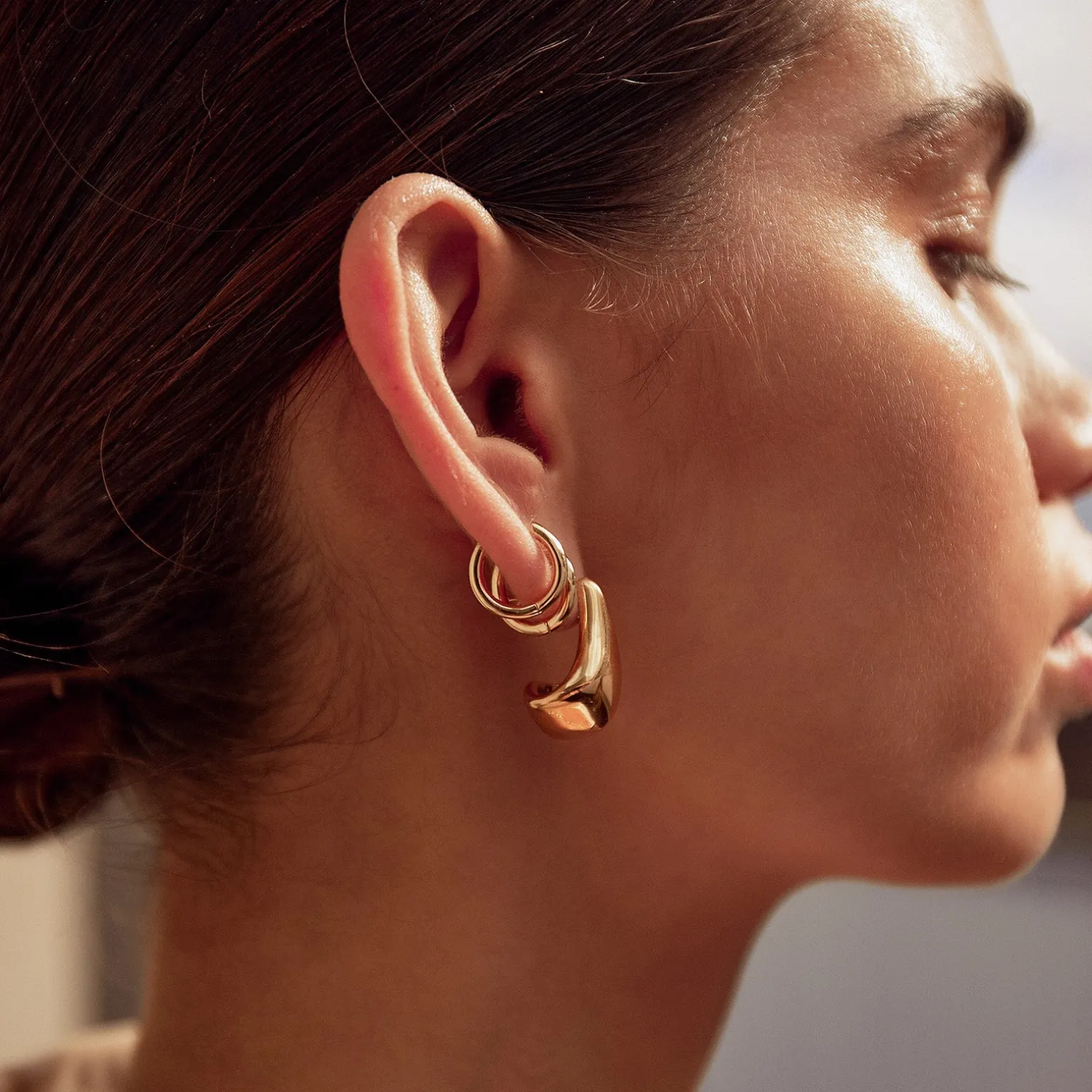 Delphine Gold Earrings