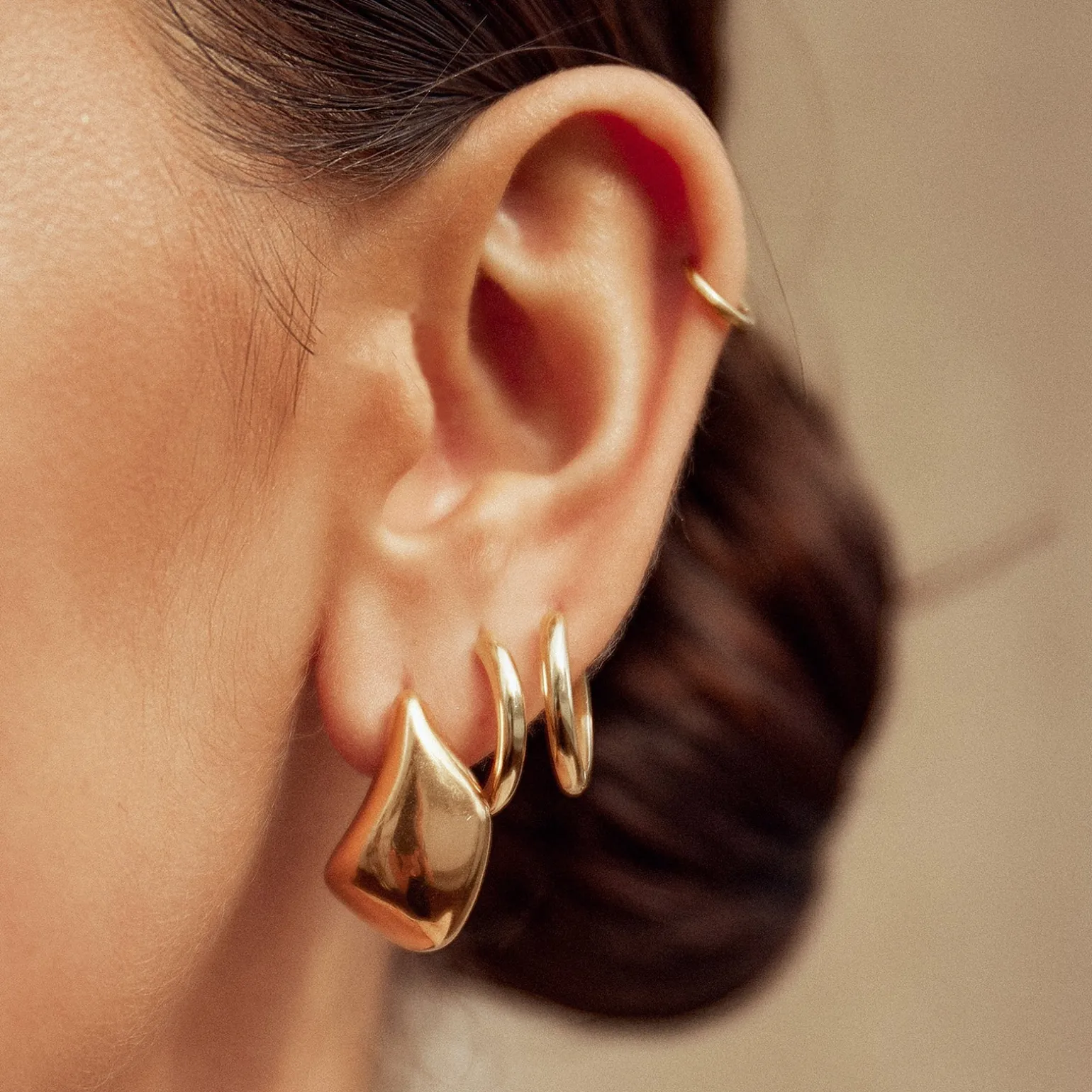 Delphine Gold Earrings