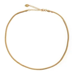 Dominique Gold Chain Necklace