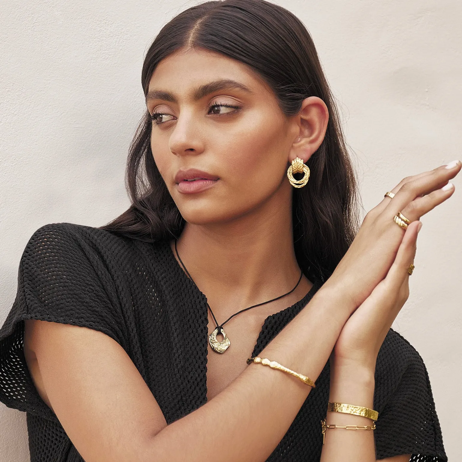Effie Gold Earrings