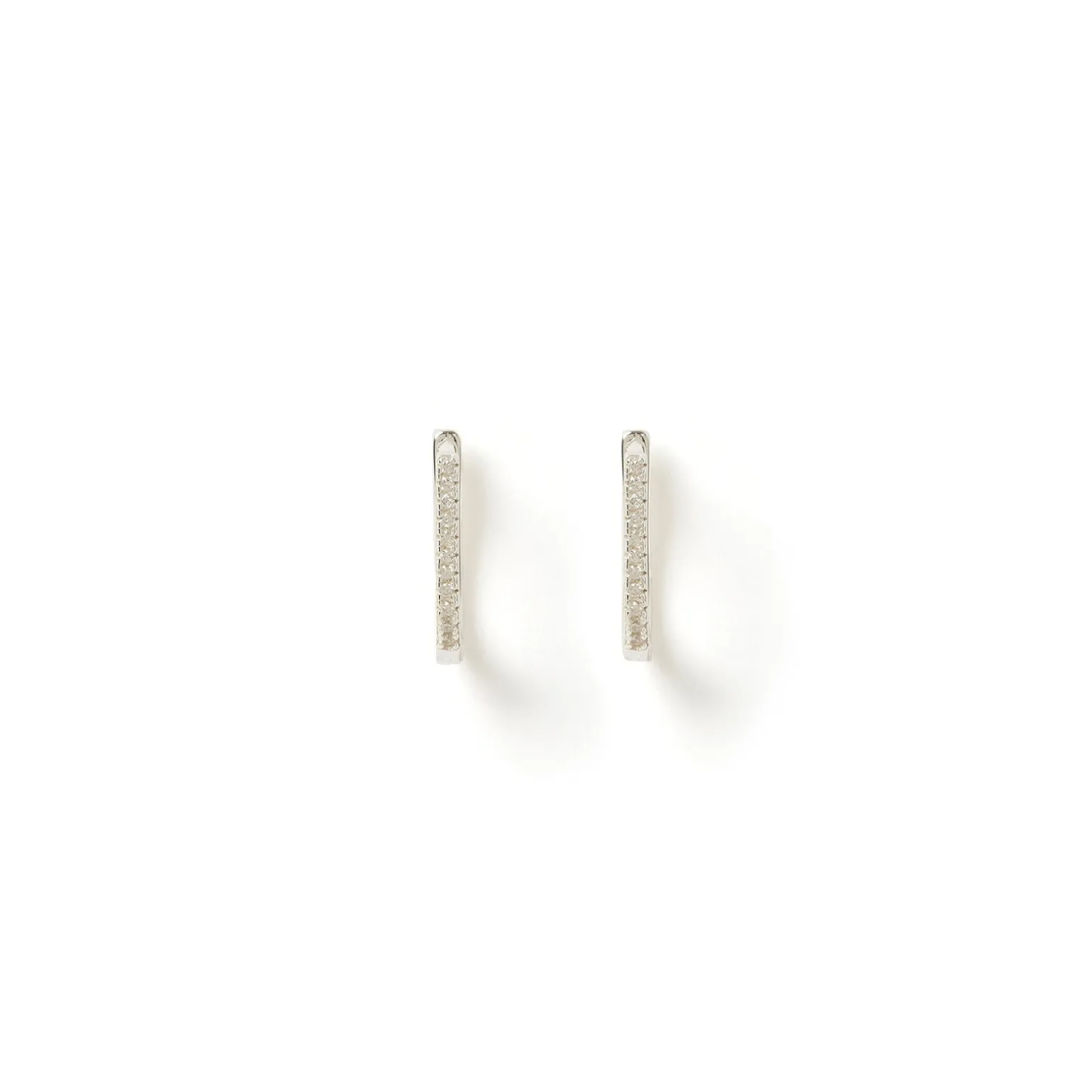 Eloise Silver and Zircon Earrings