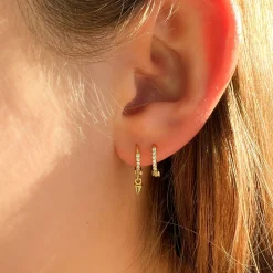 Felicity Huggie Earrings