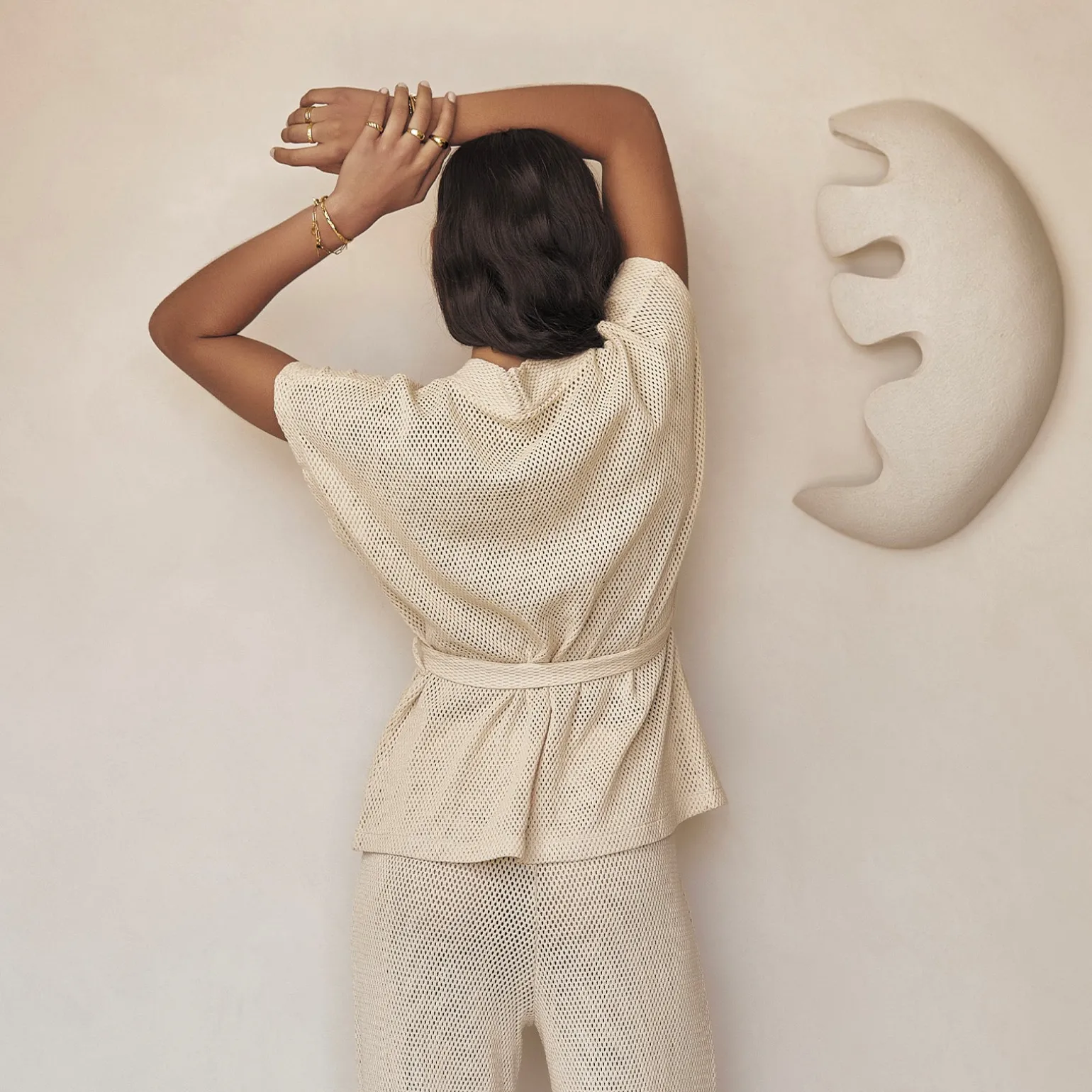 Ferrara Pants Set - Coconut