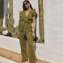 Ferrara Pants Set - Pistachio