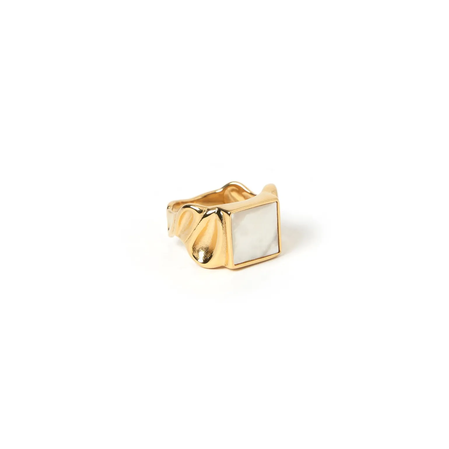 Fez Gold and Pearl Ring