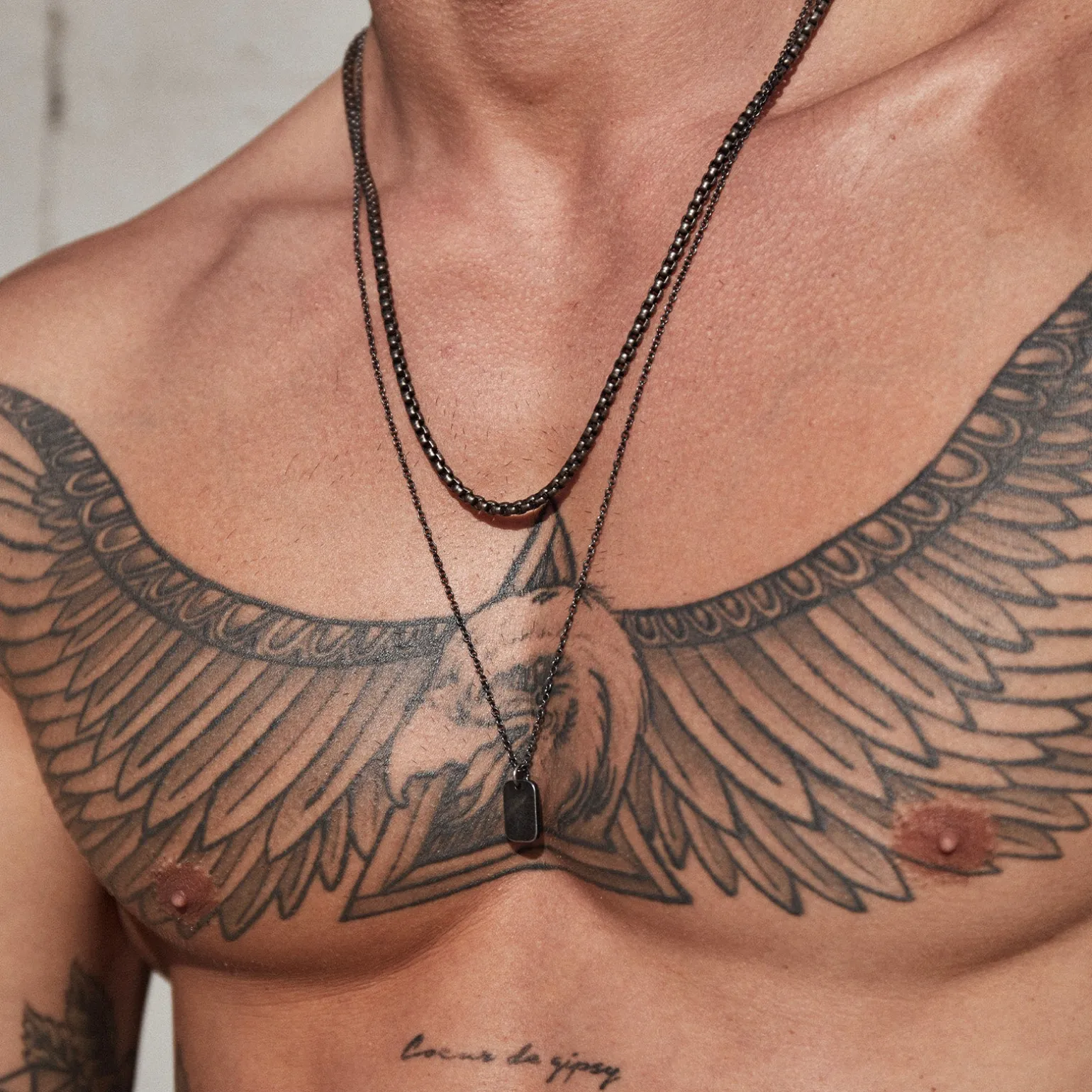 Flame Men's Chain Necklace