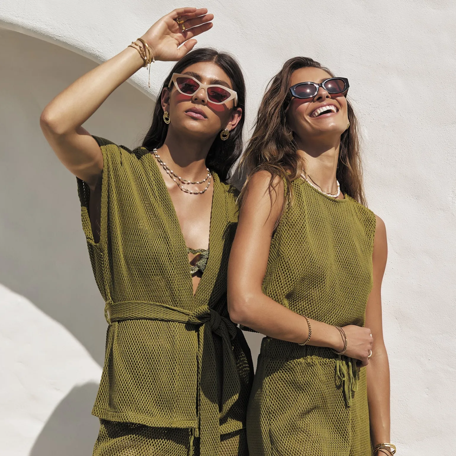 Florence Shorts Set - Pistachio