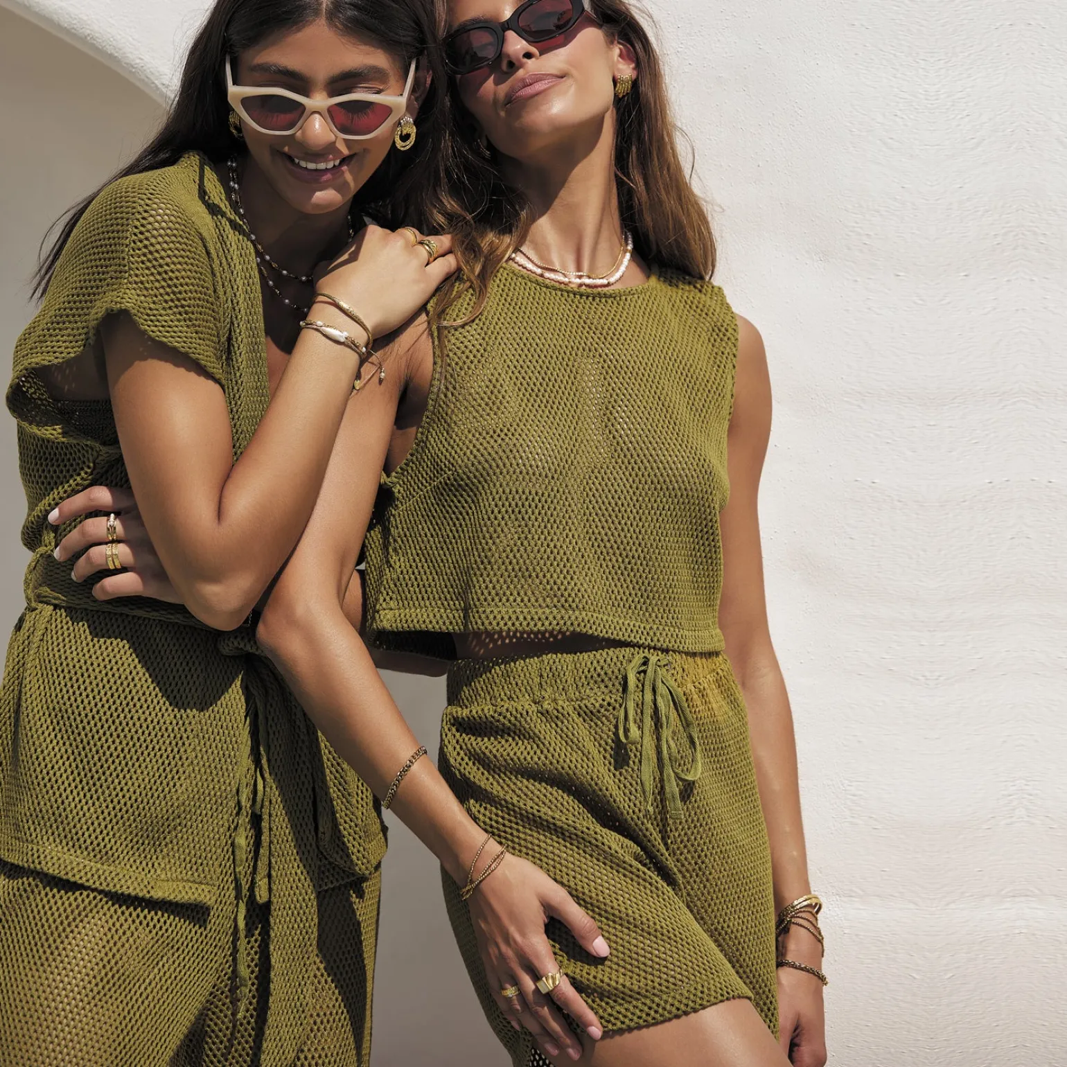Florence Shorts Set - Pistachio