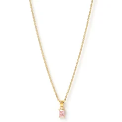 Gia Gold Necklace - Rose