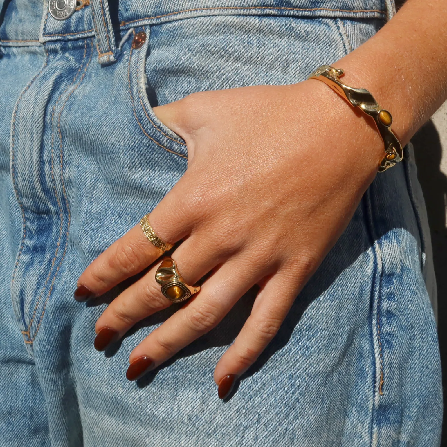 Gracie Gold Cuff Bracelet