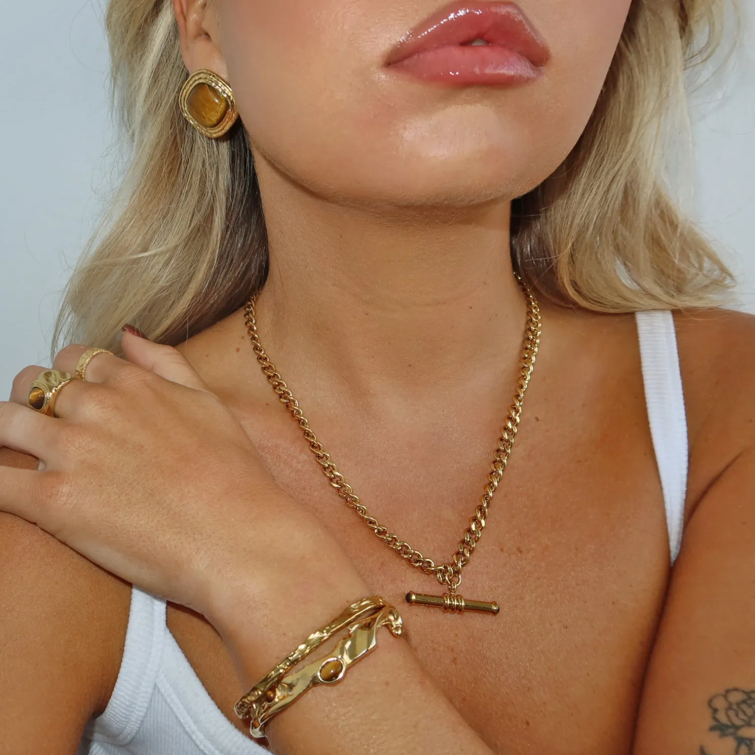 Gracie Gold Cuff Bracelet