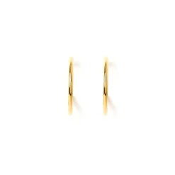 Harper Hoop Earrings - Gold
