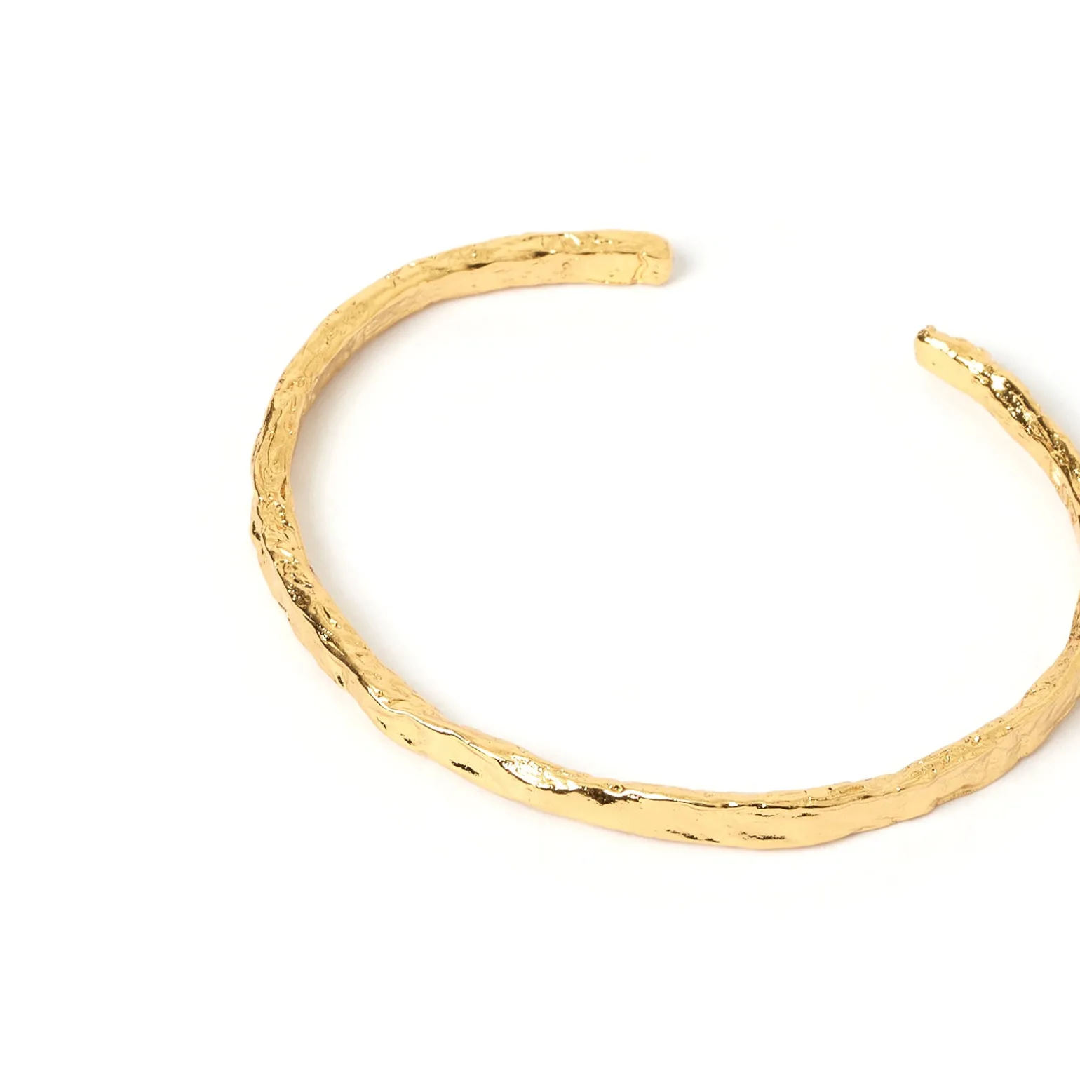 Helios Gold Cuff Bracelet