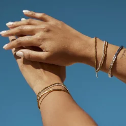 Helios Silver Cuff Bracelet