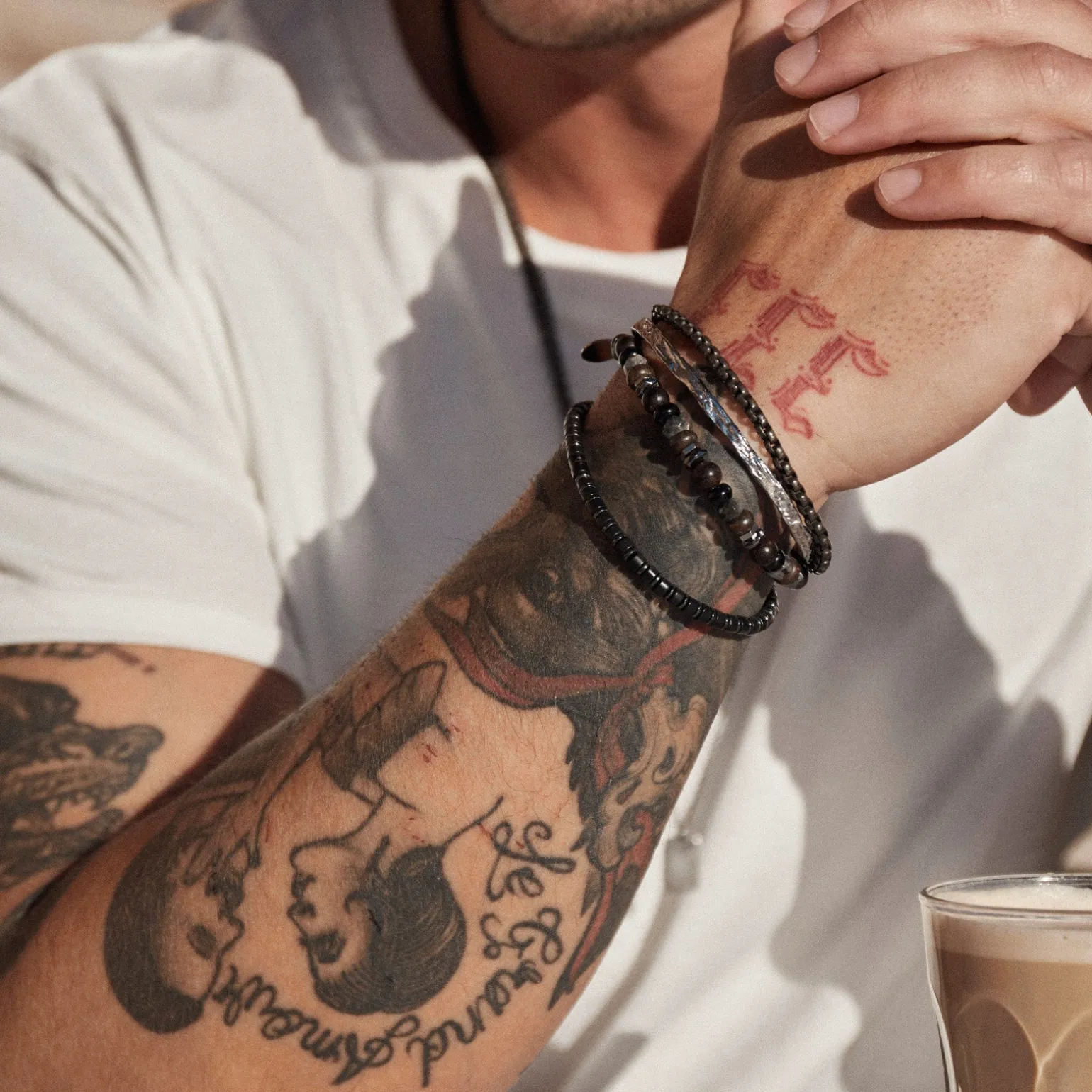 Helios Silver Cuff Bracelet