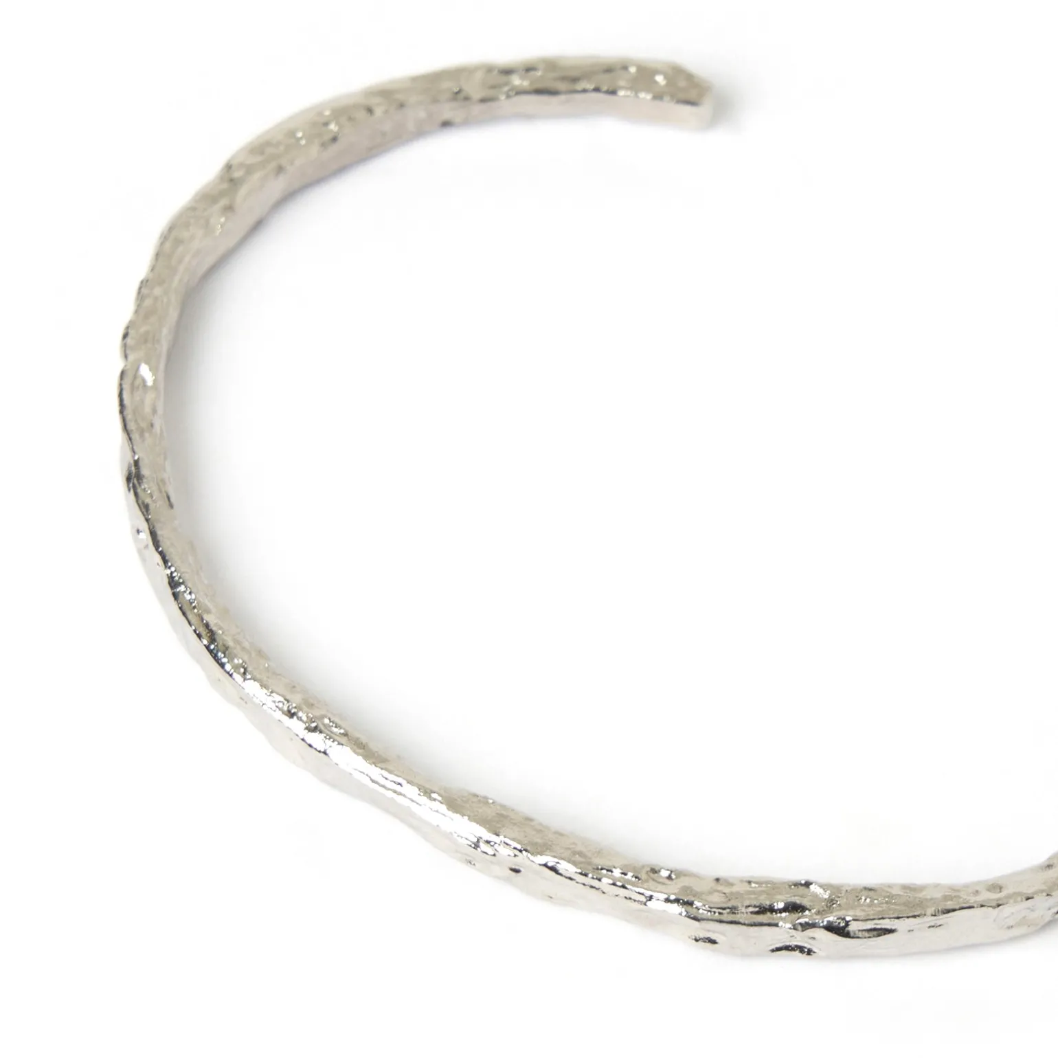Helios Silver Cuff Bracelet