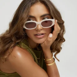 Hendrix Sunglasses - Cream Marle