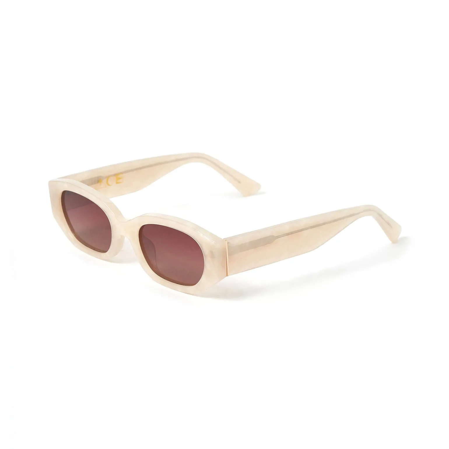 Hendrix Sunglasses - Cream Marle