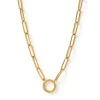 Hoop Charm Necklace