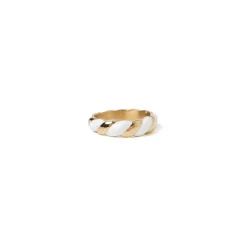 Hudson Gold and Enamel Ring