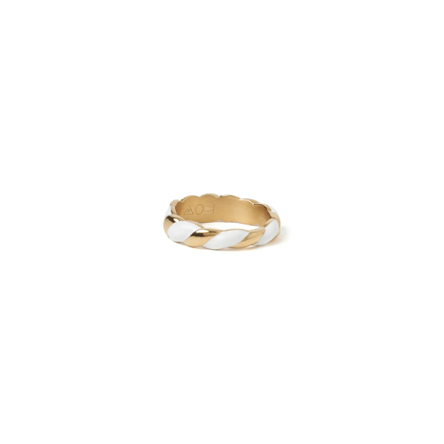 Hudson Gold and Enamel Ring
