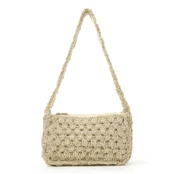 India Hand Bag - Biscotti