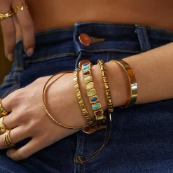 Inez Gold Bracelet