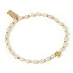 Initial Pearl Bracelet