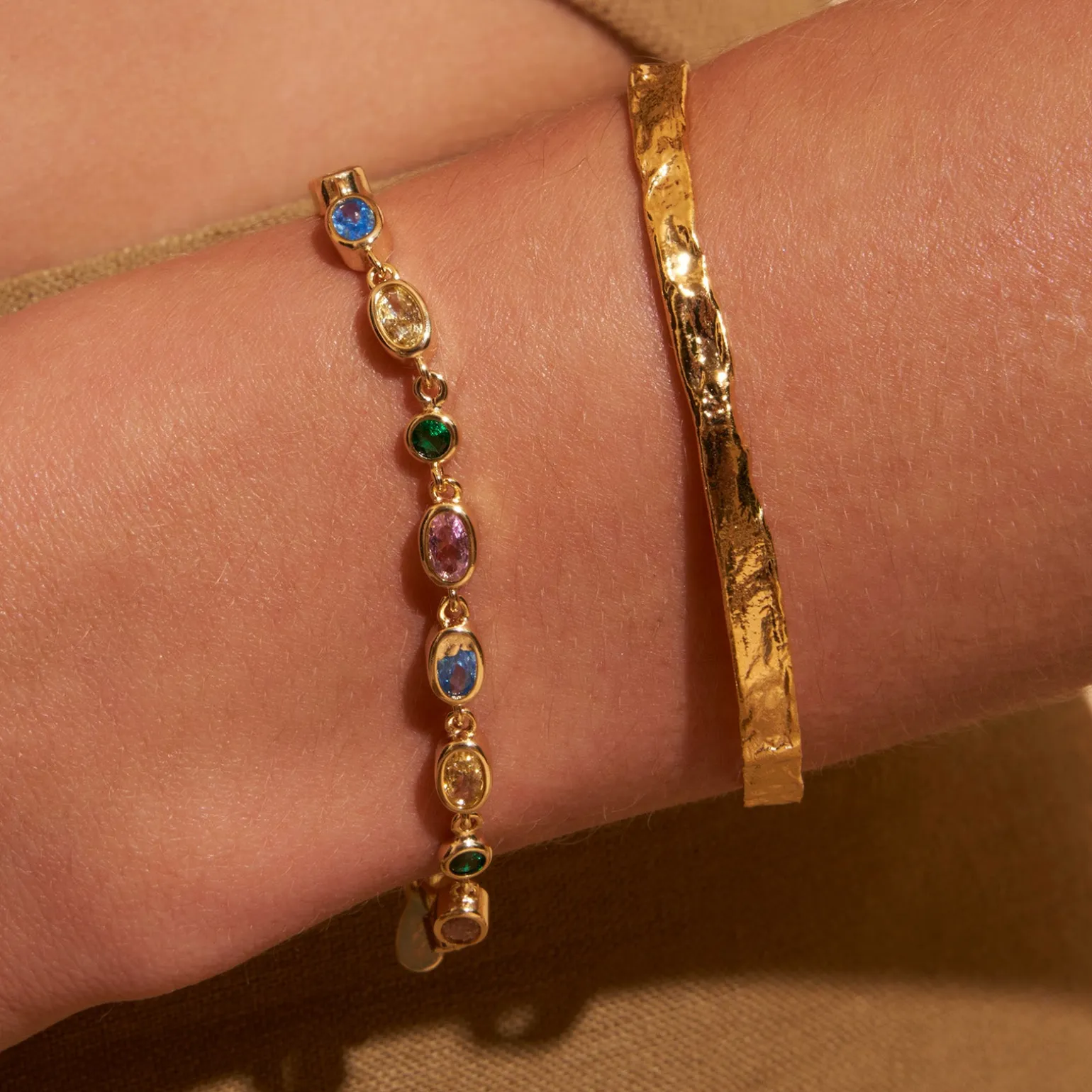 Isadora Gold Bracelet - Multi