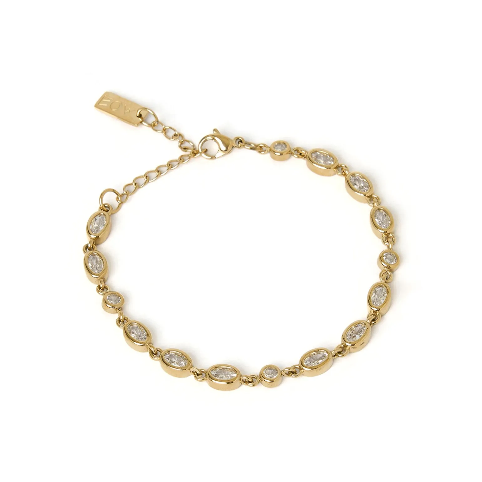 Isadora Gold Bracelet - Stone