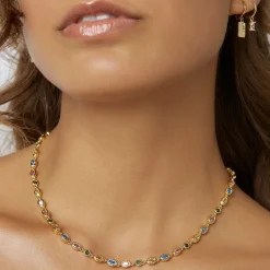 Isadora Gold Necklace - Multi