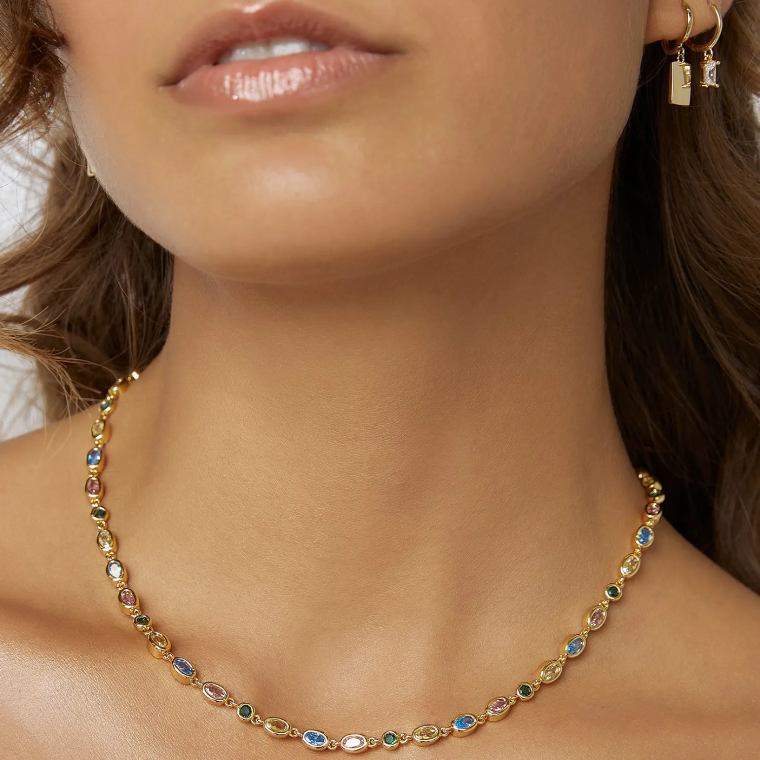 Isadora Gold Necklace - Multi