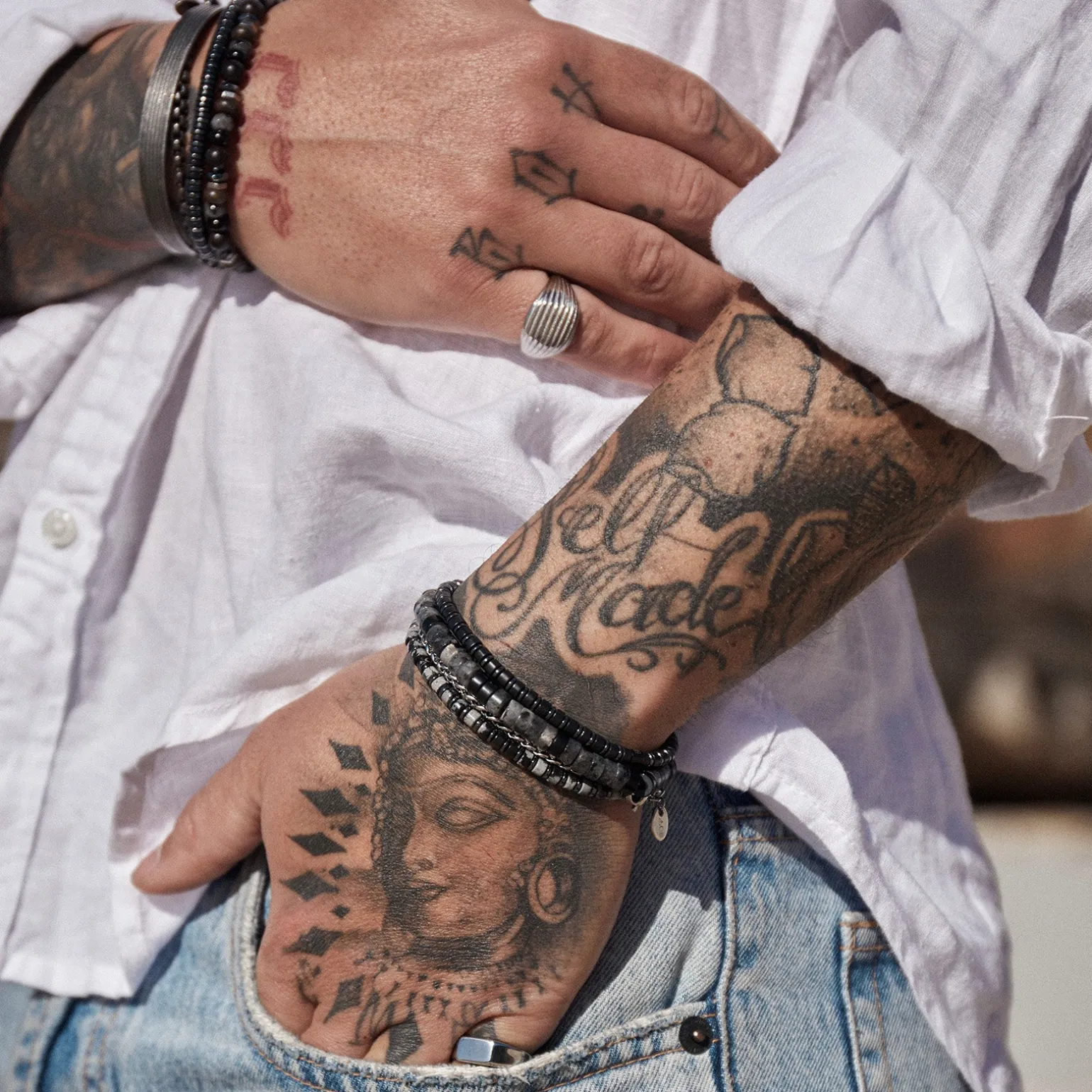 Izaac Silver Ring