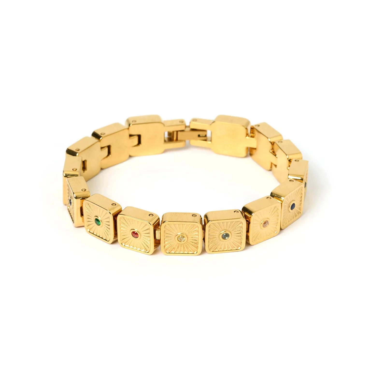 Jasper Gold Bracelet