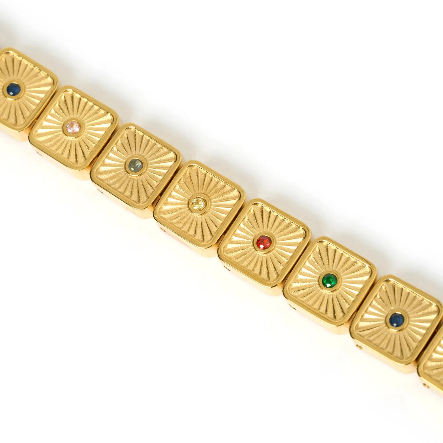Jasper Gold Bracelet