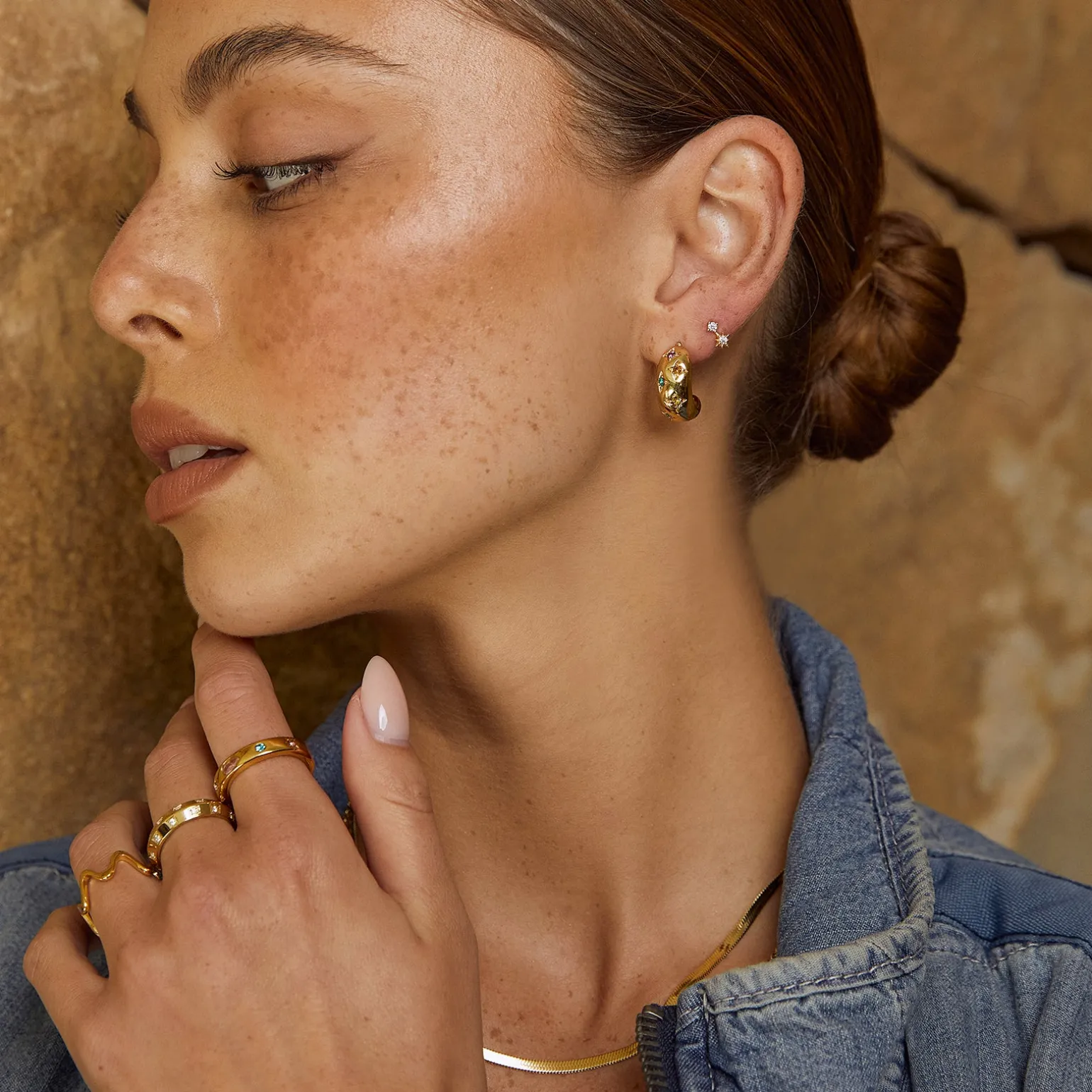 Juelz Hoop Earrings - Multi
