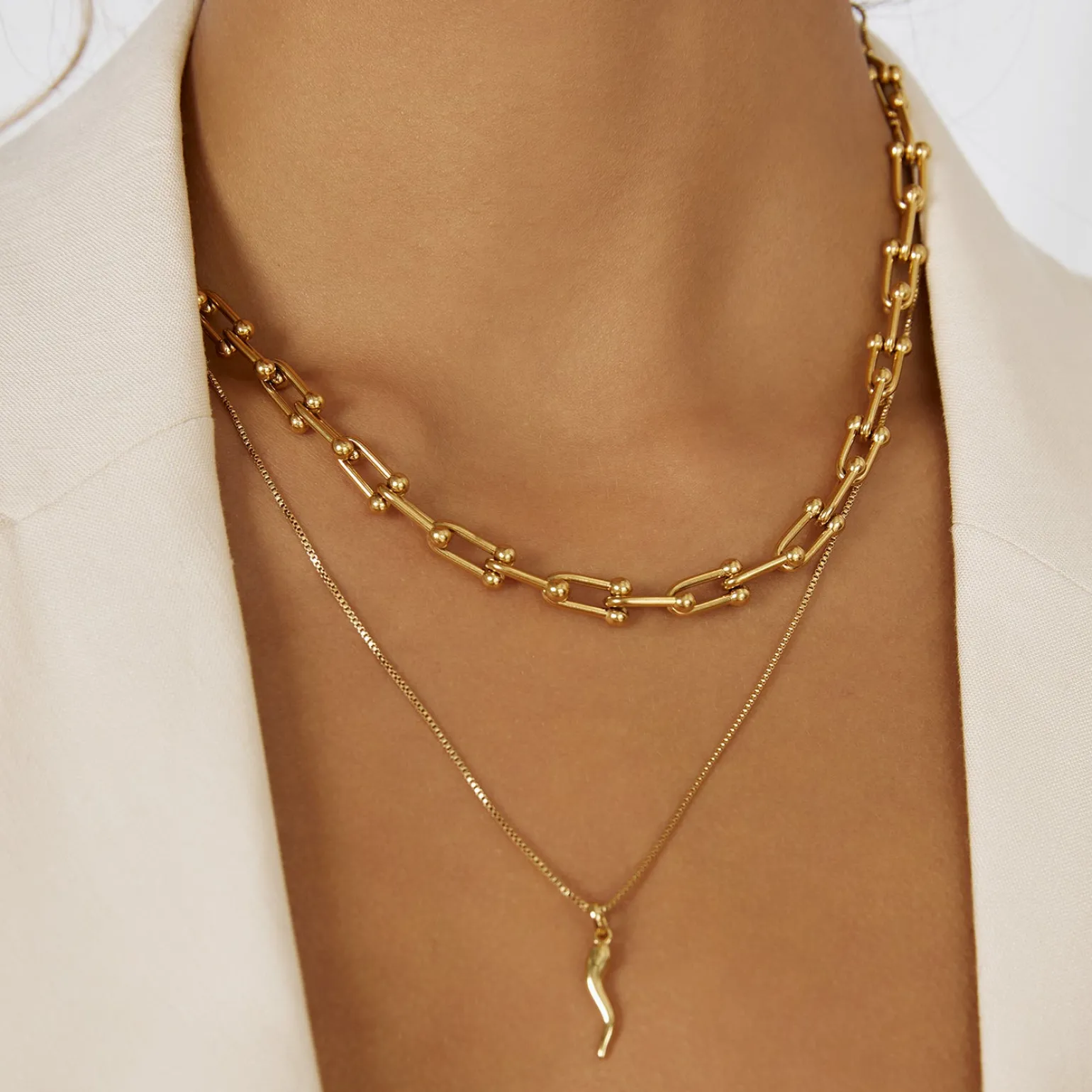 Kane Gold Necklace