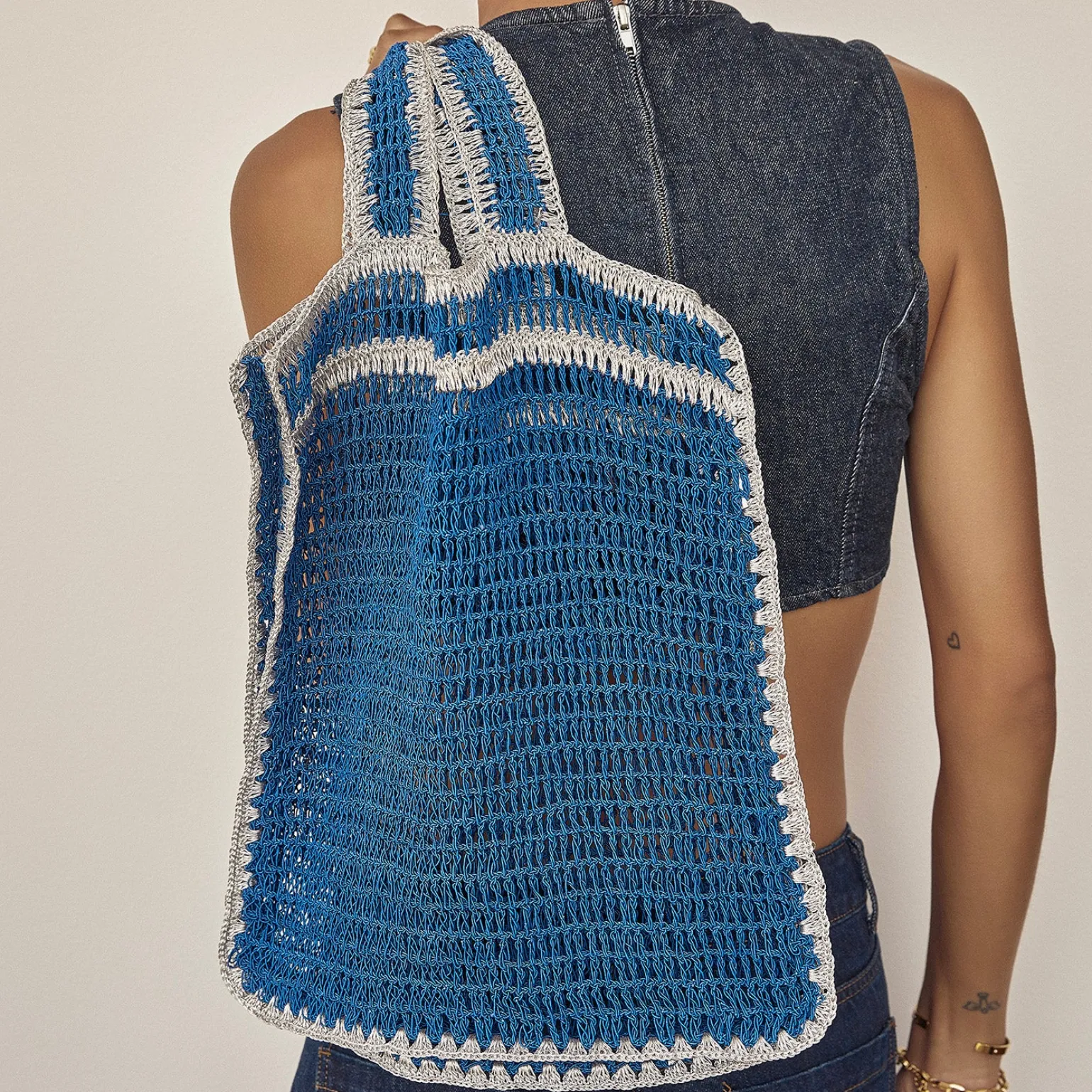 Lani Beach Bag - Blueberry