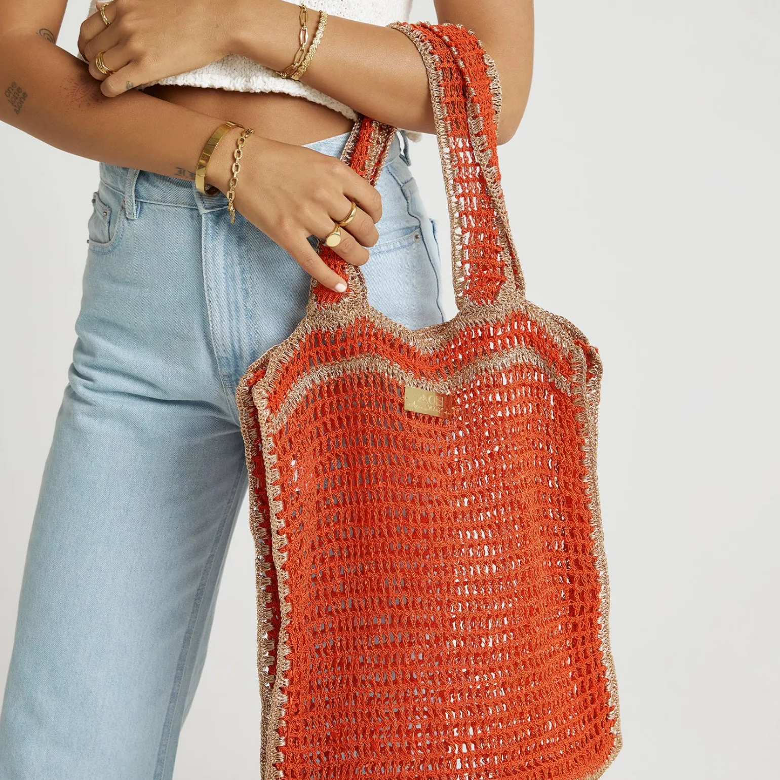 Lani Beach Bag - Red Apple