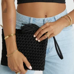 Lavinia Clutch Bag - Black
