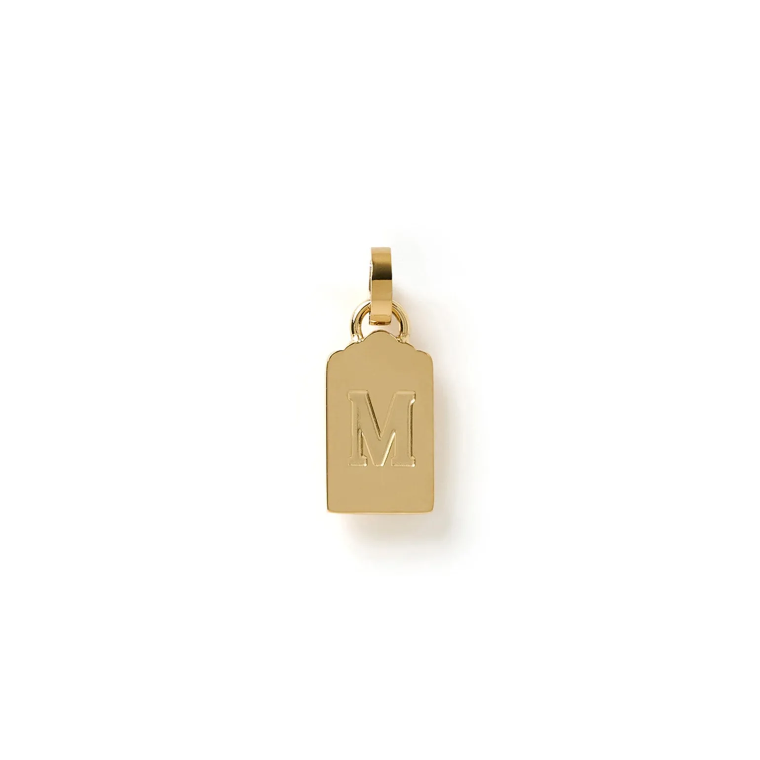 Letter Tag Charm