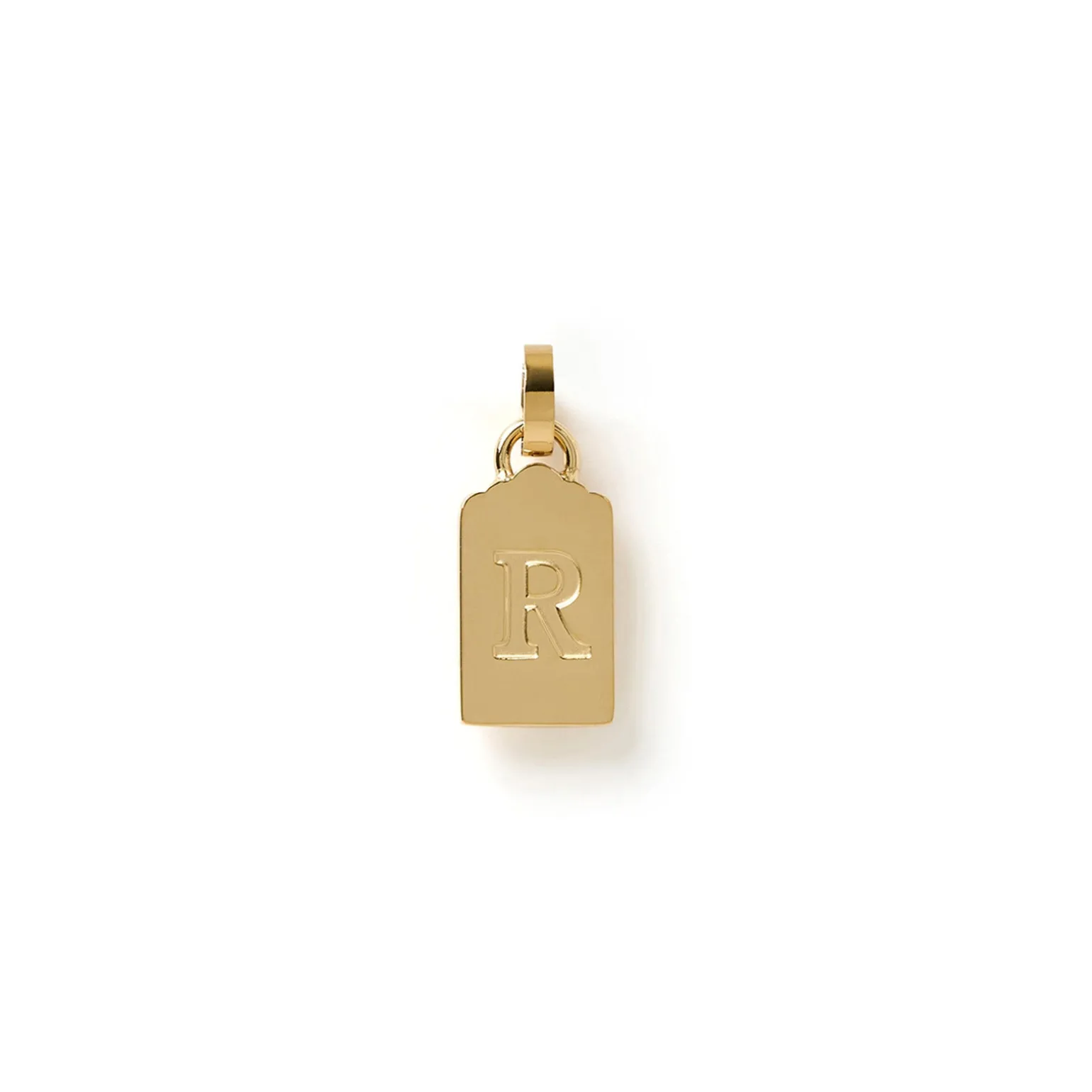 Letter Tag Charm