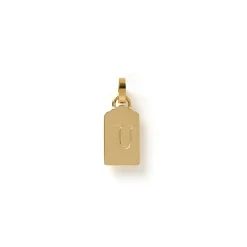 Letter Tag Charm